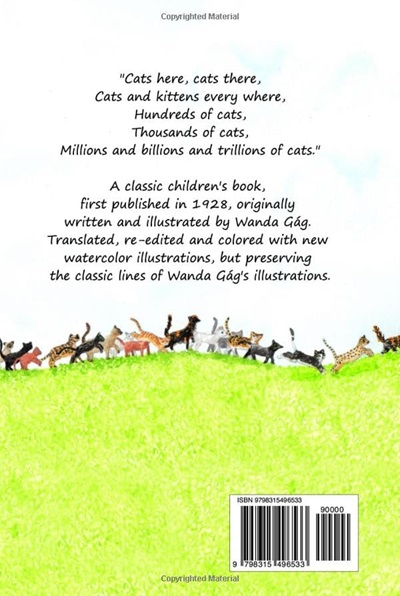 Millions of Cats back cover